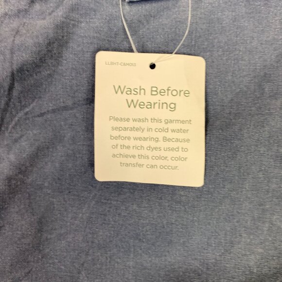 LL Bean Tropic Weight Cargo Shorts Men's 36 Blue 10" Comfort Waist Utility - Picture 4 of 13